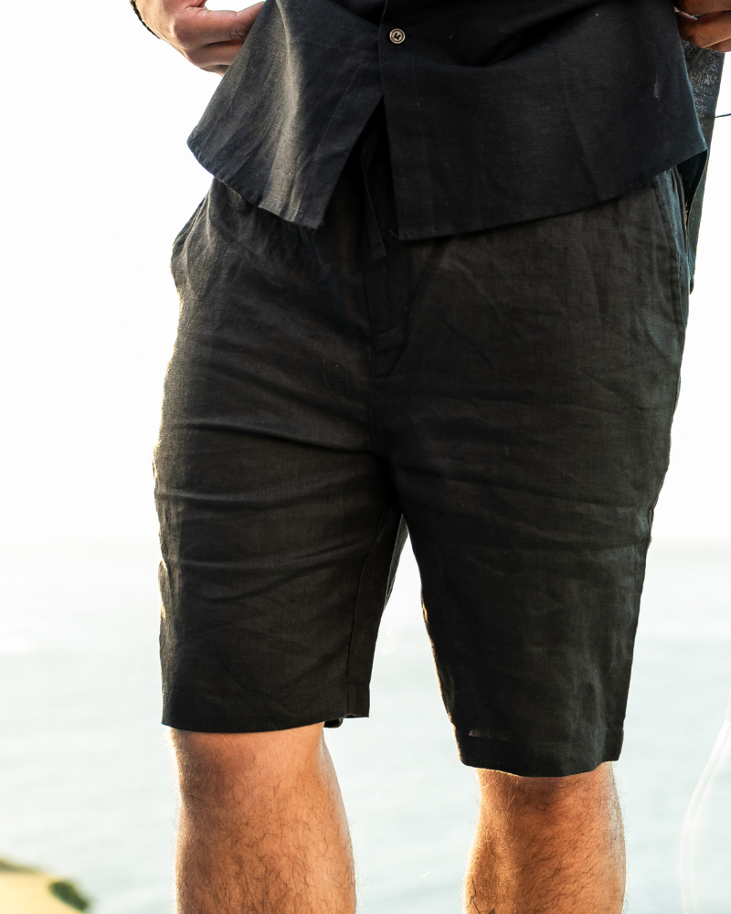 CASABLANCA™ | Shorts premium in lino