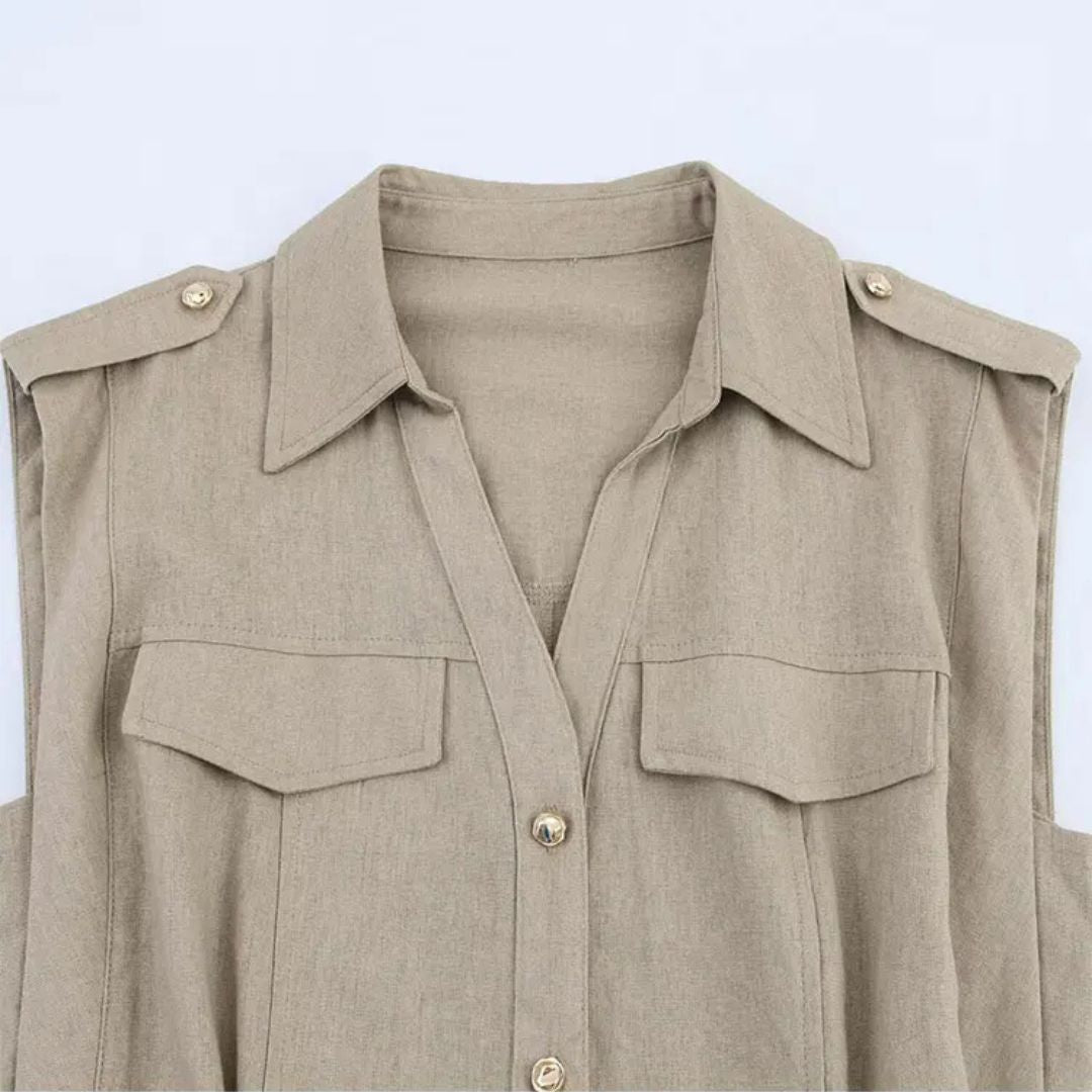 ENEA™ | Vestito smanicato premium