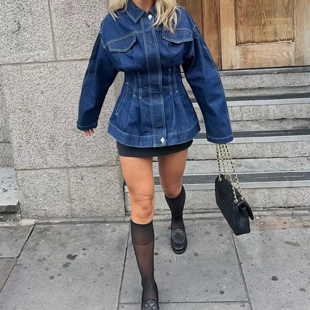 Ava - Giacca in denim