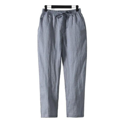 FEDERICO™ | Pantaloni in lino straight fit