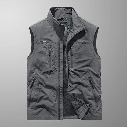 CASPER™ | Gilet cargo traspirante con tasche multiple