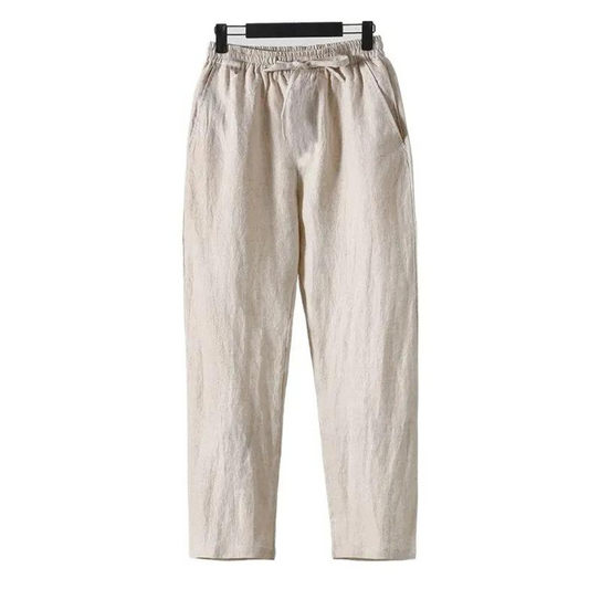 FEDERICO™ | Pantaloni in lino straight fit