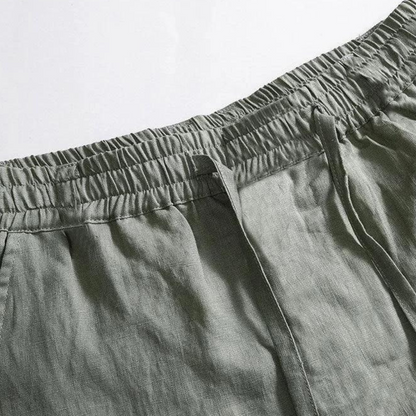 FEDERICO™ | Pantaloni in lino straight fit