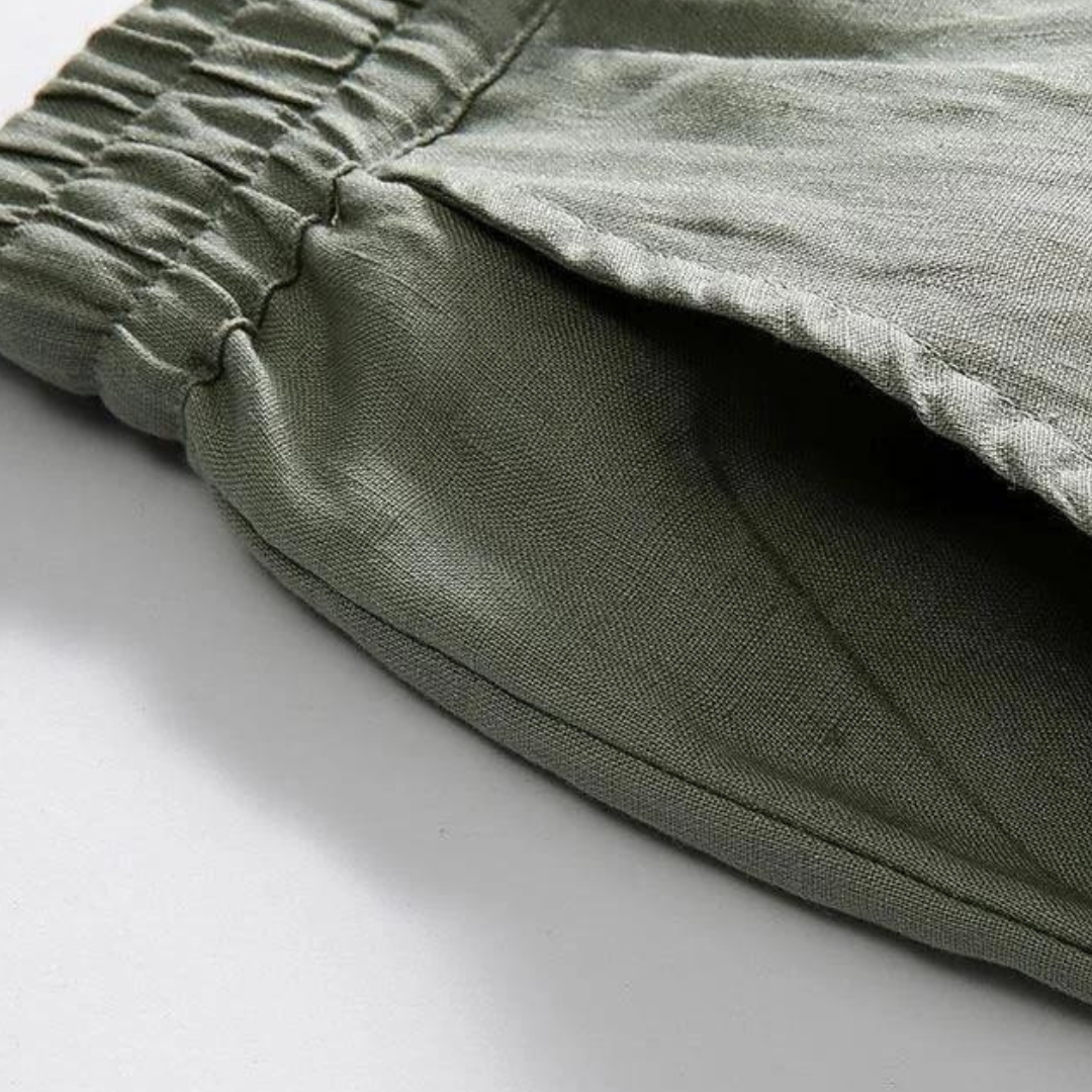 FEDERICO™ | Pantaloni in lino straight fit