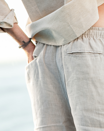 CASABLANCA™ | Shorts premium in lino