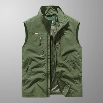 CASPER™ | Gilet cargo traspirante con tasche multiple
