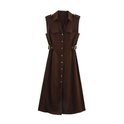 ENEA™ | Vestito smanicato premium