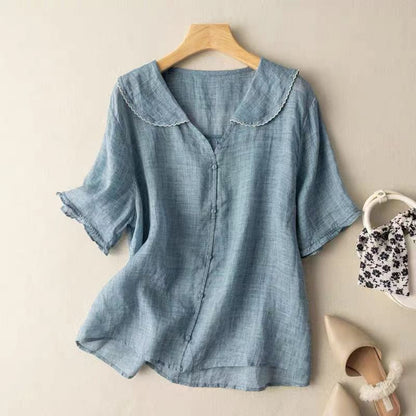 ADELE™ | Blusa in lino