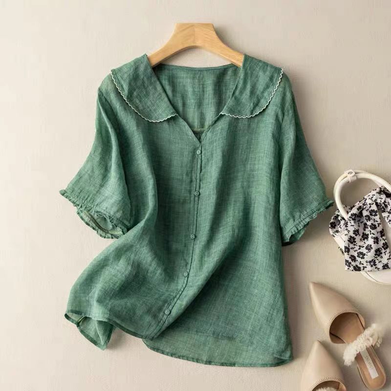 ADELE™ | Blusa in lino