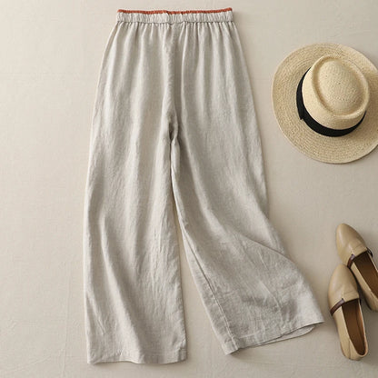 MICHELA™ | Pantaloni estivi in lino