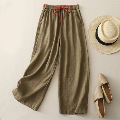 MICHELA™ | Pantaloni estivi in lino