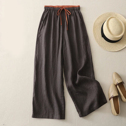 MICHELA™ | Pantaloni estivi in lino