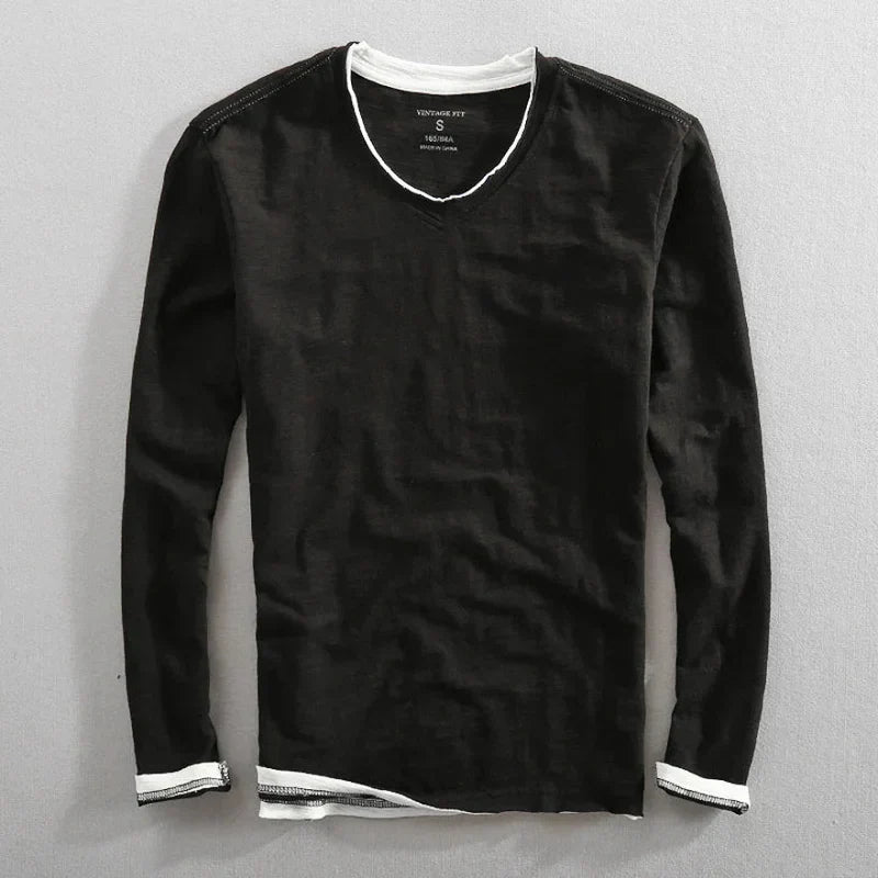 GIULIO™ | Longsleeve in cotone